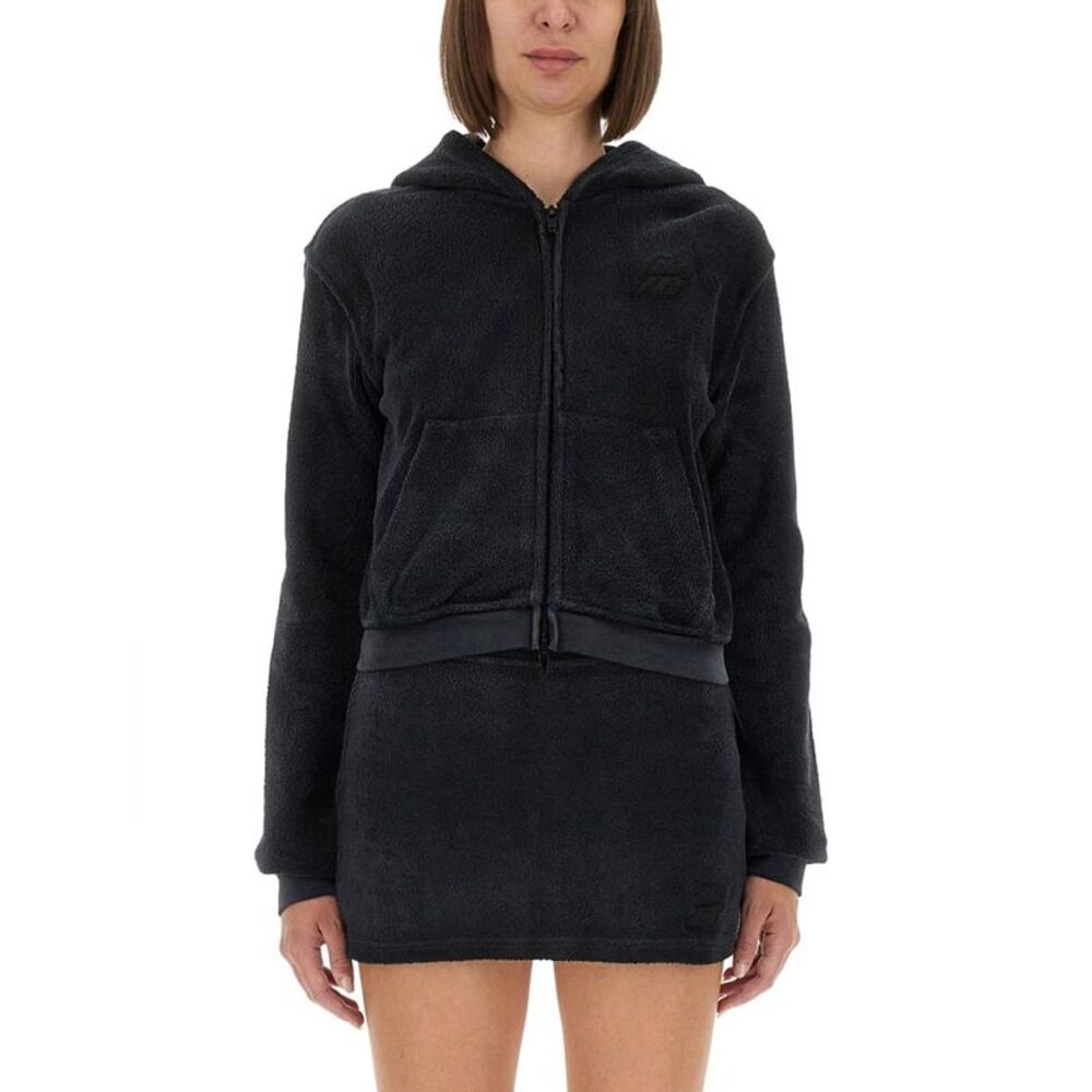 Alexander Wang Women Alexander Wang Women Cotton Terry Sweatshirt With Zipper